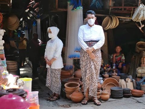 Foto prewedding di Pasar Tradisional