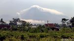 Potret Gunung Merapi saat Berstatus Siaga