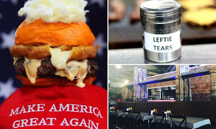 Sajikan Burger Bentuk Wajah Donald Trump, Restoran Ini Malah Dikritik