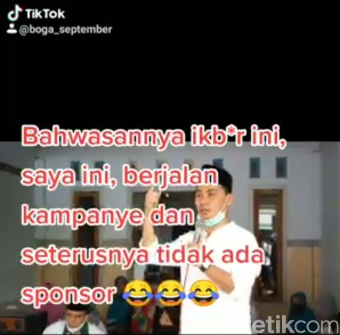 Simpatisan Putih Serang Pasangan Ikbar Soal Dana Kampanye Pilbup Mojokerto