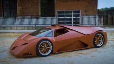 Supercar Ini 90 Persen Terbuat dari Kayu