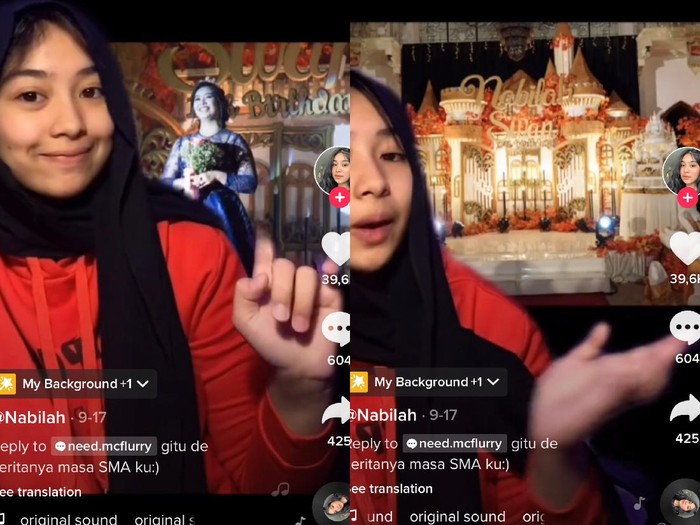 tiktok Siswi yang kena skors dan SP dari sekolah