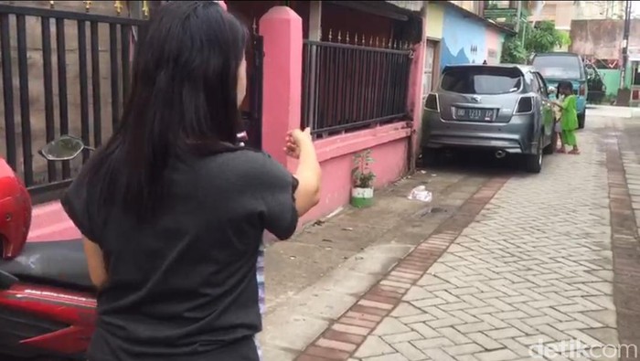 TKP wanita penjual kue di Makassar jadi korban begal payudara