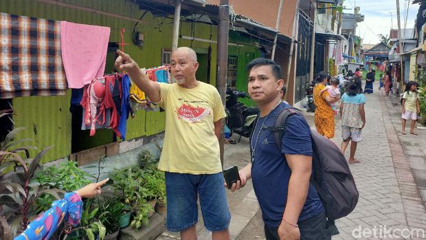 TKP wanita penjual kue di Makassar jadi korban begal payudara