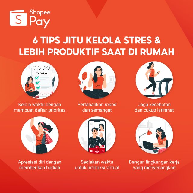 6 Tips Jitu Kelola Stres Lebih Produktif Saat Di Rumah<script async src=