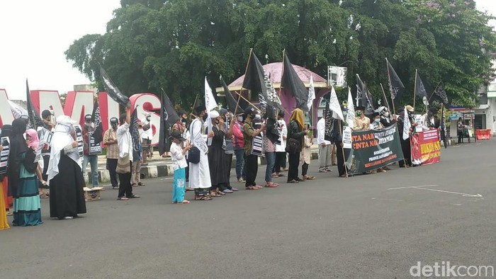 Aksi Bela Nabi di Ciamis