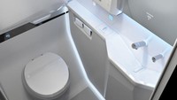 Pandemi COVID-19 telah mempercepat kebutuhan akan teknologi nirsentuh. Diehl Aviation, sebuah perusahaan interior pesawat terbang telah merancang toilet tanpa sentuhan, menggunakan sensor yang sangat sensitif di semua perkakas. Kunci pintu, tutup toilet, flush, keran, dan tutup tempat sampah semuanya dikontrol olehnya.