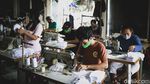 Di Sini Beragam Masker Kain Diproduksi Saat Pandemi