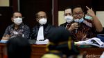 Foto Djoko Tjandra-Brigjen Prasetijo Hadiri Sidang Surat Jalan Palsu