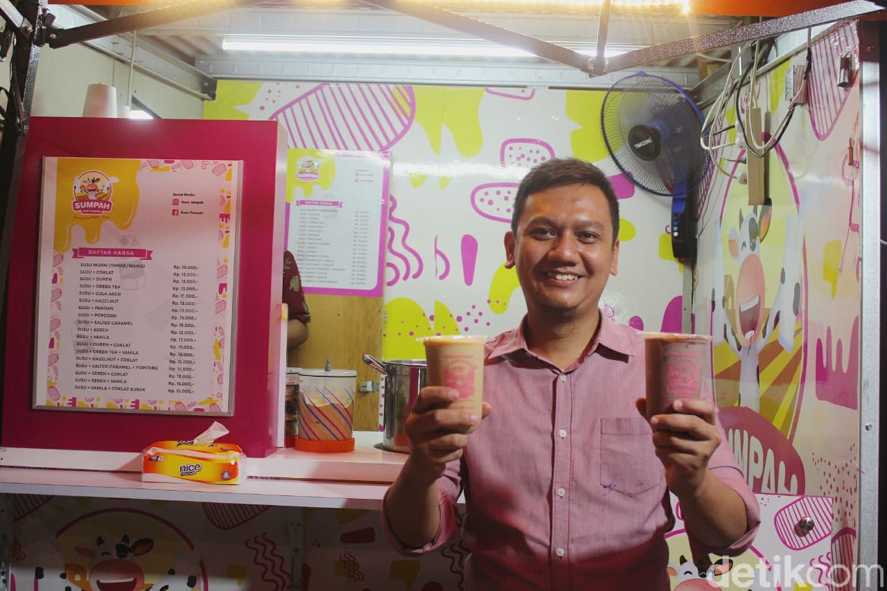 Kedai 'Susu Tumpah' Raup Untung di Tengah Pandemi