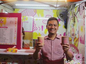 Optimisme Pemilik Usaha Minuman Susu Berjualan di Tengah Pandemi