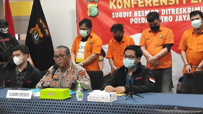 Komplotan begal motor ditangkap Polda Metro Jaya