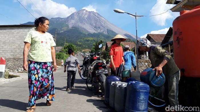 Kondisi Desa Tlogolele di lereng Merapi, 6/11/2020