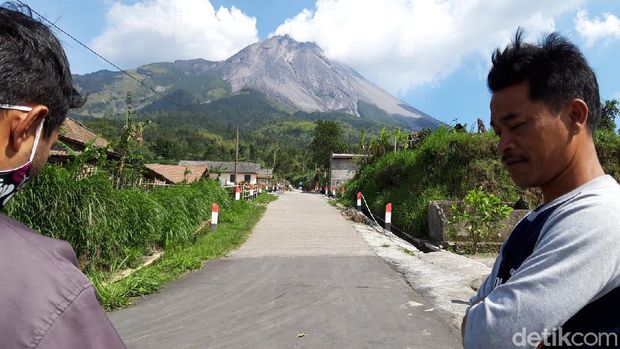 Kondisi Desa Tlogolele di lereng Merapi, 6/11/2020
