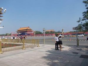 Foto: Sisi Lain Lapangan Tiananmen di Beijing