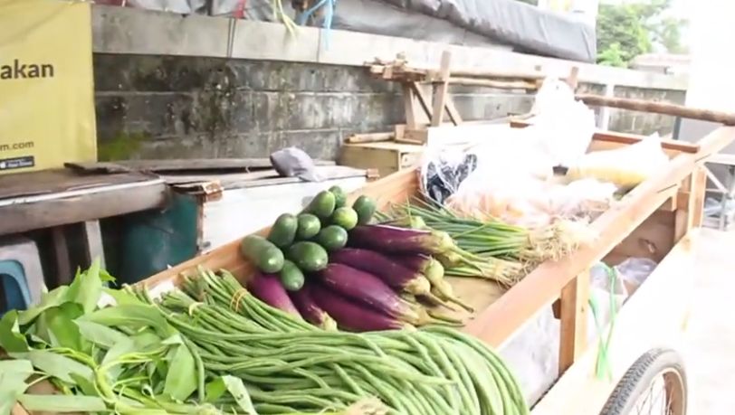 Miris Penjual Sayur  Ini Alami Kecelakaan hingga Ditinggal 