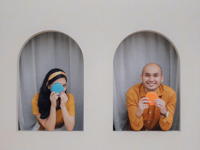 pernikahan unik prewedding Devita dan Kevin yang bikin kagum