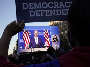 99% Penghitungan Suara di Georgia, Joe Biden Unggul di Atas Trump