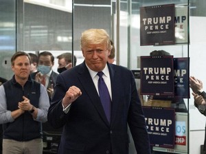 Peringatan Trump ke Biden Agar Tak Sembarang Klaim Kemenangan