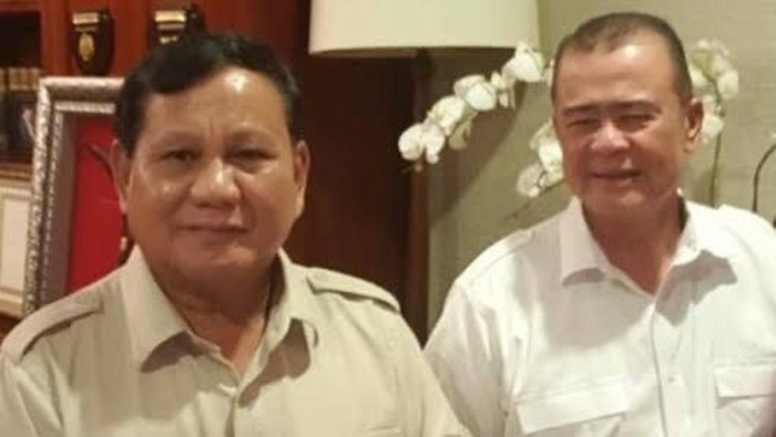 Prabowo (kiri) dan Nasrul Abit (kanan)/Dok Gerindra