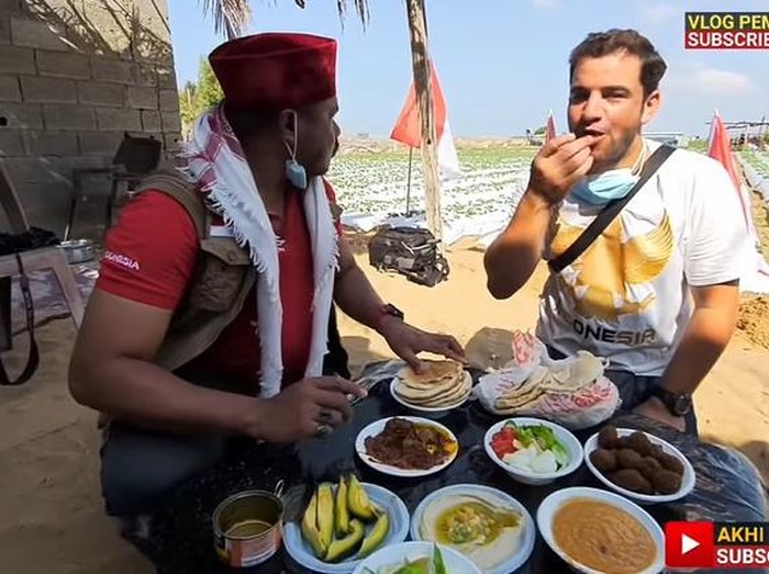 Orang Palestina Cicip Rendang