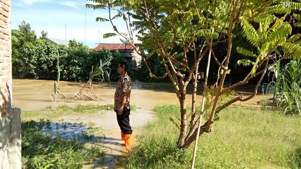 Seribu lebih rumah di Langsa, Aceh, terendam banjir akibat sungai meluap (dok BPB Aceh)