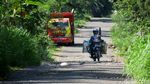 Waduh, Jalur Evakuasi Merapi di Glagaharjo Sleman Rusak