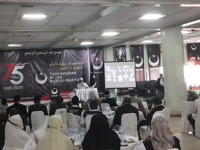 Acara Milad Partai Masyumi. (Yogi Ernes/detikcom)