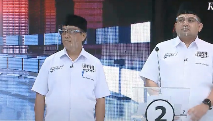 Appi-Rahman di debat Pilwalkot Makassar (dok. istimewa)