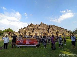Hari Wayang Sedunia Dirayakan dengan Spesial di Candi Borobudur