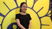 Banyak mendapatkan cacian terhadap video tersebut, Citra pun tak ambil pusing. Foto: Hanif/detikHOT