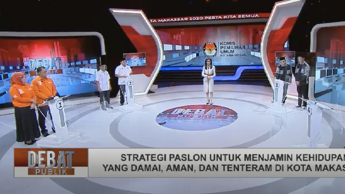 Debat Pilwalkot Makassar 2020 (dok. Istemwa)
