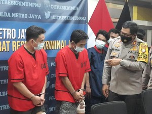 Ditangkap! Ini Tampang 2 Pelaku Begal Sepeda Kolonel Marinir