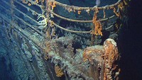 Berlayar pada tahun 1912, bangkai kapal kini sudah berusia lebih dari satu abad. (OceanGate)