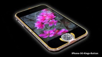 Produk iPhone memang mahal, tapi iPhone 3G Kings Button ini jelas lebih mahal mencapai USD 2.500.000 atau Rp 35,5 miliar dengan paling menonjol ada potongan berlian tunggal 6,6 karat di tombol home. Foto: wealthy gorilla