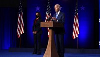 Posisi sementara menunjukkan Biden unggul dengan perolehan 264 electoral votes atas Trump yang baru meraih 214 electoral votes. Dibutuhkan 270 electoral votes -- dari total 538 electoral votes -- untuk bisa memenangkan pilpres AS.
