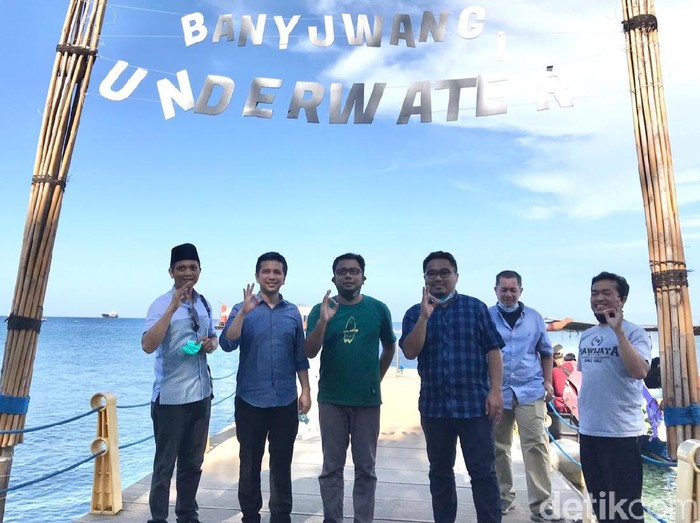 Kunjungi Bangsring Underwater Banyuwangi, Emil Dardak Minta Pesisir Jatim Lebih Dimanfaatkan Dengan Baik