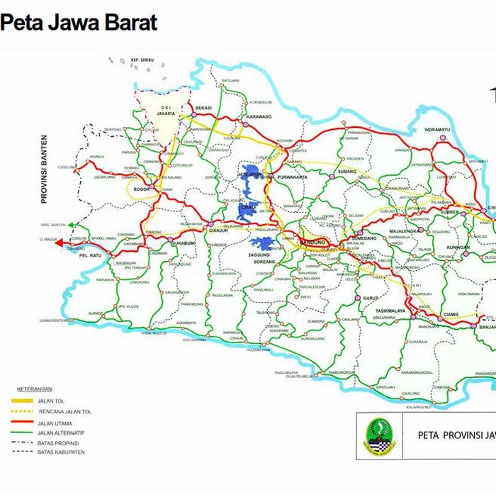 Peta Jawa Barat