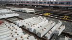 Potret Terkini Proyek DDT di Stasiun Bekasi