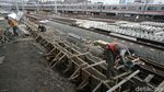 Potret Terkini Proyek DDT di Stasiun Bekasi
