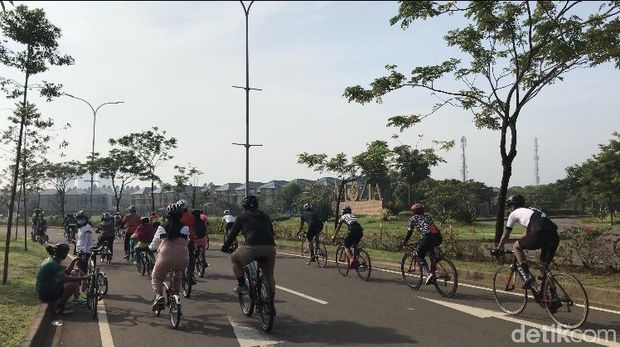 5 Jalur Sepeda di Tangsel dan sekitarnya