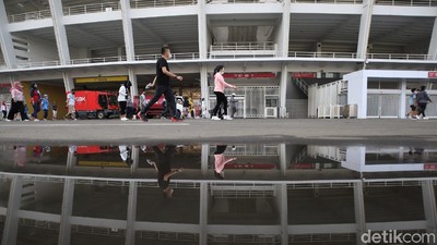 Begini Suasana Kawasan GBK di Hari Minggu