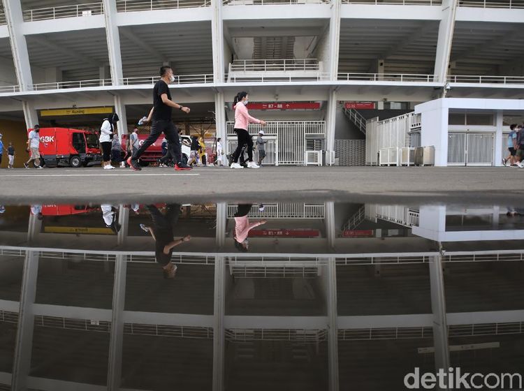 Begini Suasana Kawasan GBK di Hari Minggu
