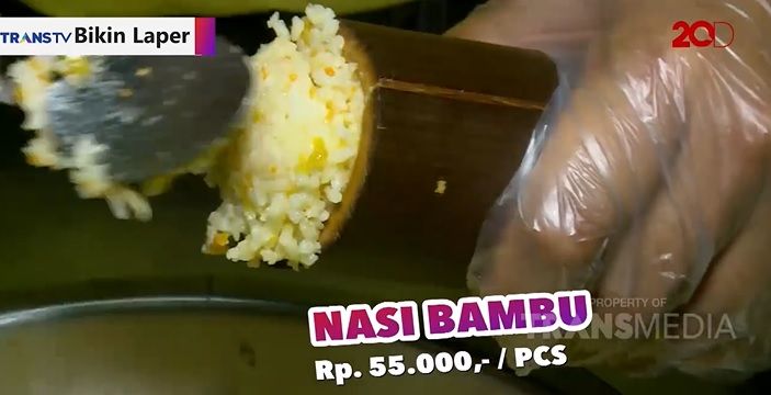 Bikin Laper: Nasi Bambu dan Iga Bakar