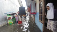 Salah satu kawasan yang terendam banjir adalah wilayah Kemang Utara di Jakarta Selatan.