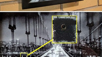 Kamera tersembunyi di bingkai foto. Foto: Bored Panda