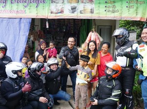 Refreshing buat Jaga Imunitas, Puluhan Dokter Gelar Touring Moge