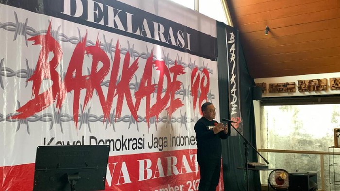 Ketua Umum Barikade 98 Benny Ramdhani