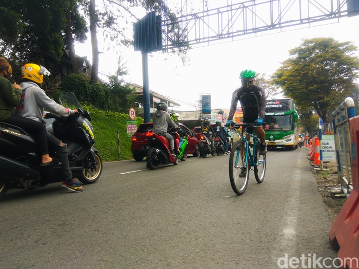 Lembang jalur favorit pesepeda