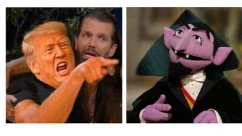 Trump marah-marah karena kalah. Foto: Twitter